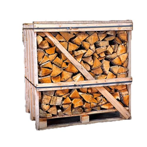 Bouleau séché au four – Bûches de bois de chauffage – Caisse classique