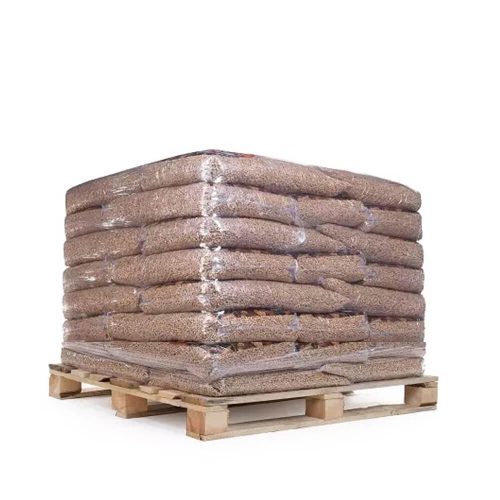 Granulés de bois mélangés 650kg – EN Plus A1